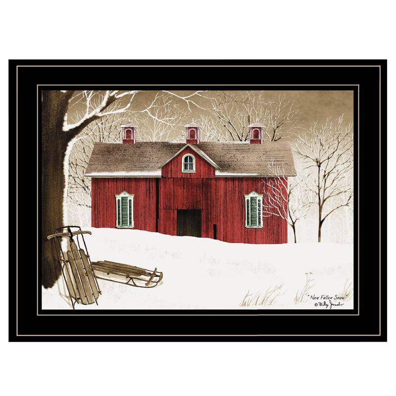 Fallen Snow Framed Art