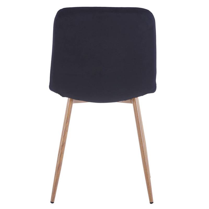 Sleek Black Dining Chair