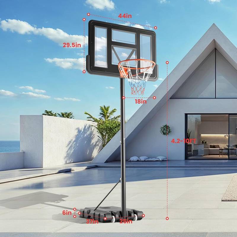 Ultimate Adjustable Basketball Hoop for Fun Anywhere