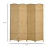 Chic Privacy Screen - Stylish 4-Panel Room Divider