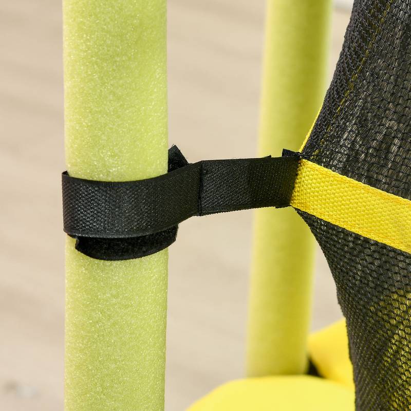 Qaba FunZone Trampoline: Safe Play Adventure for Kids!