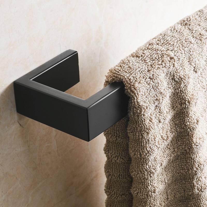 Sleek Stainless Steel Towel Bar