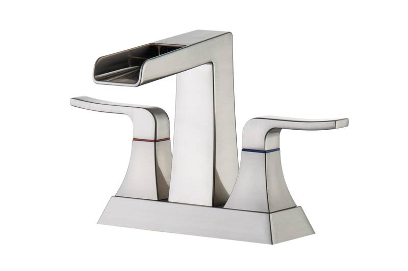Brushed Nickel Bathroom Faucet