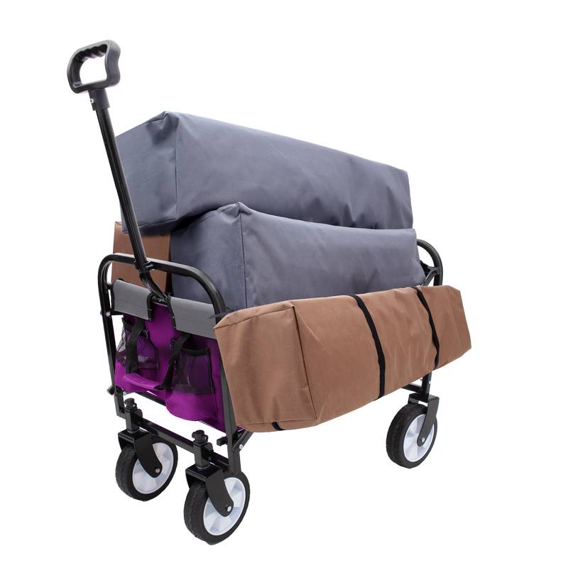 Purple Flexi Wagon: The Ultimate Collapsible Cart for All Your Adventures!