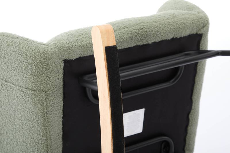 Cozy Green Rocking Glider - Perfect for Nurseries & Living Rooms