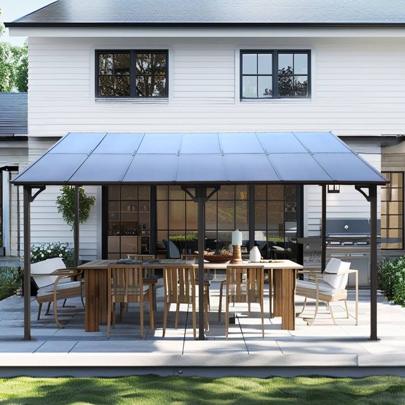CozyMetal Patio Pergola Gazebo