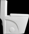 Eco-Friendly Comfort Height Toilet with Soft Close Seat – Glossy White
