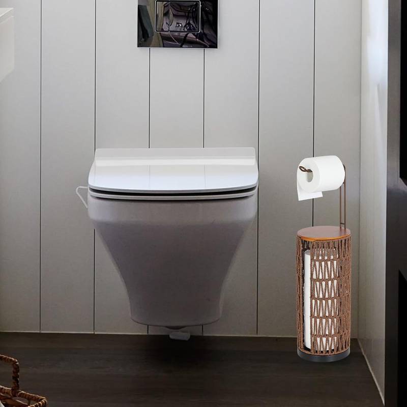 Boho Chic Toilet Paper Stand