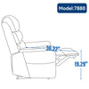 Cozy Comfort Power Lift Recliner with Heat & Massage