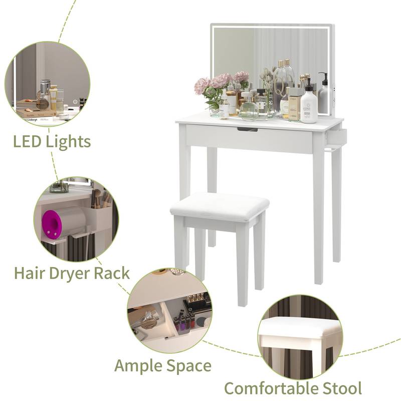 Glow Up Vanity Set