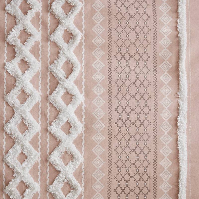 Chic Cotton Stripe Curtain Panel