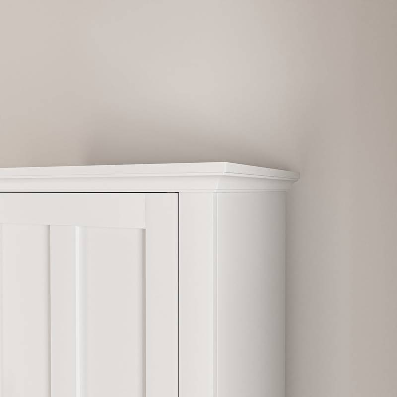 Chic Wooden Storage Cabinet for Bathroom and Living Room