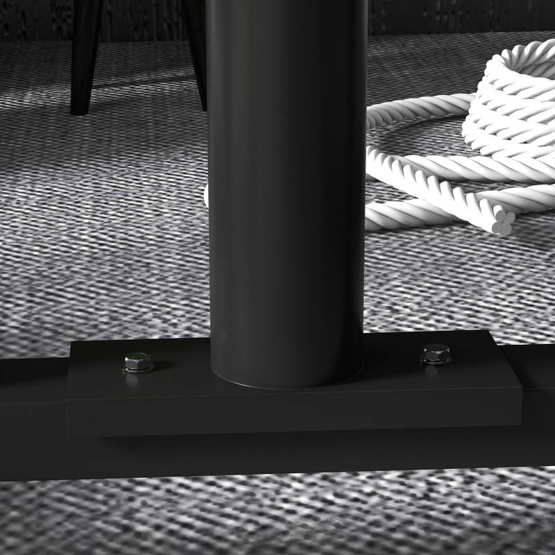 Soozier Elite Plate Storage Rack with Wheels