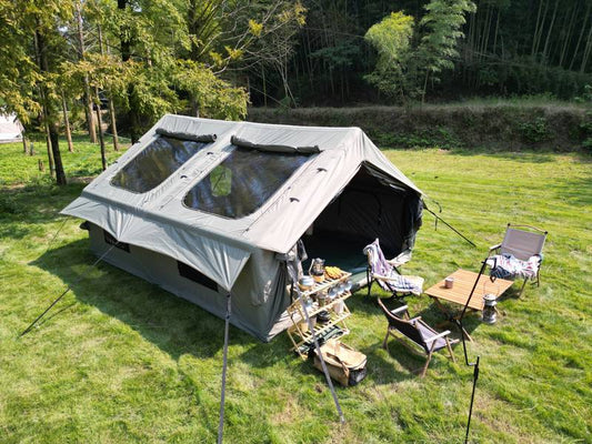 Cozy Cabin Inflatable Tent - Easy Setup & Weather-Resistant Camping Companion
