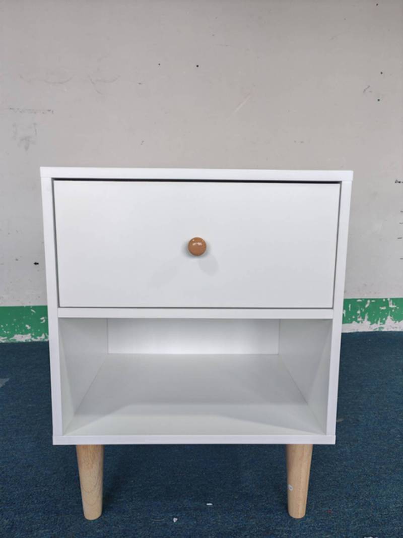 Charming White Nightstand for All Ages