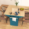Versatile Rolling Kitchen Island with Drop Leaves and Power Outlet