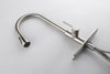 Sleek Pull-Down Kitchen Faucet with Brushed Nickel Finish
