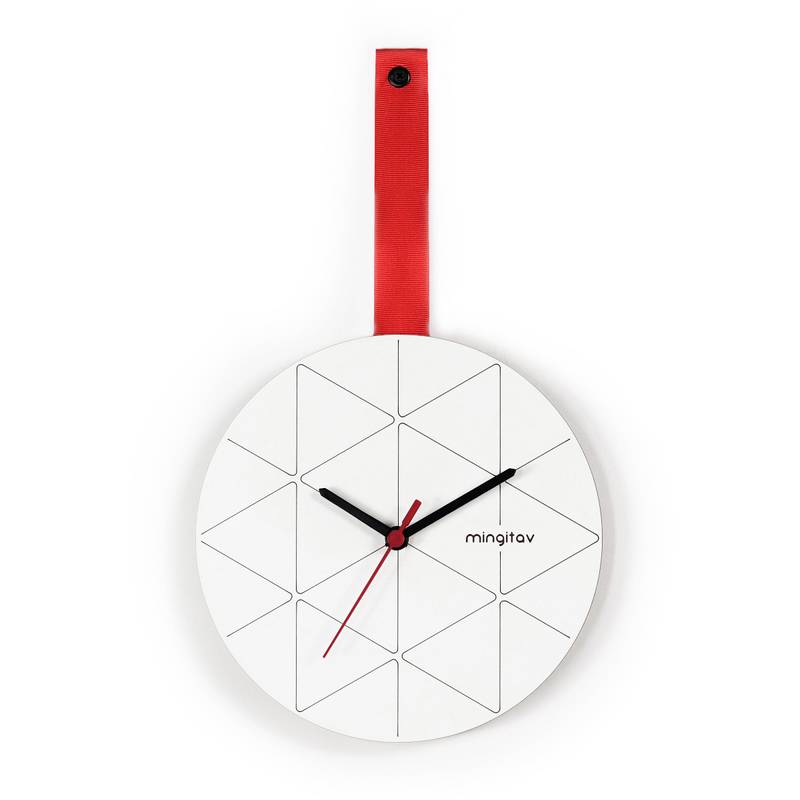 Crimson Minuet Wall Clock