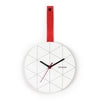 Crimson Minuet Wall Clock