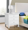 Chic White Nightstand