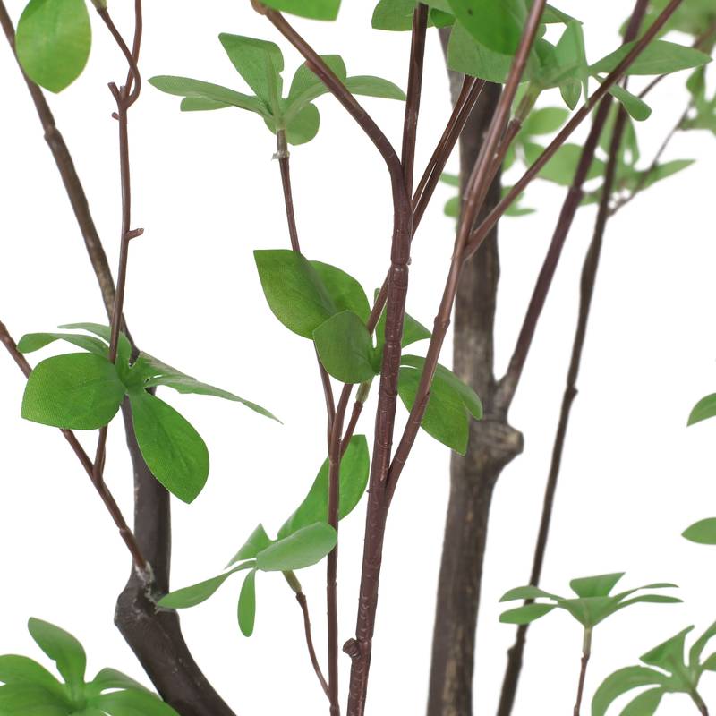 Stunning Faux Disc Leaf Tree