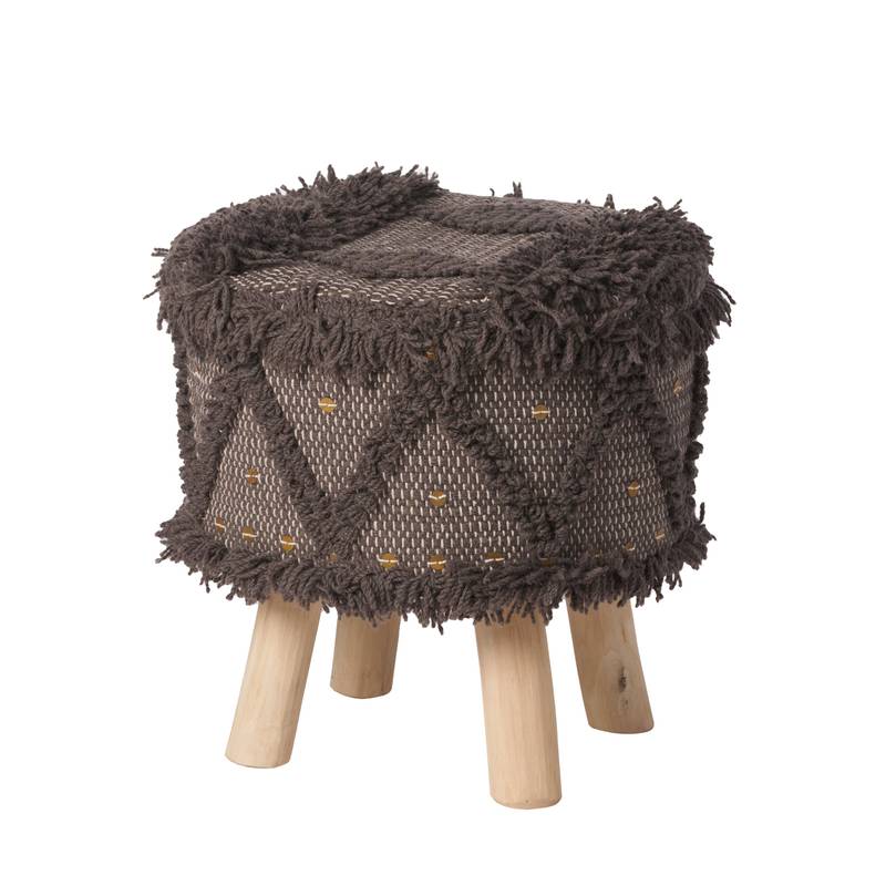 Cozy Chic Wool & Cotton Stool