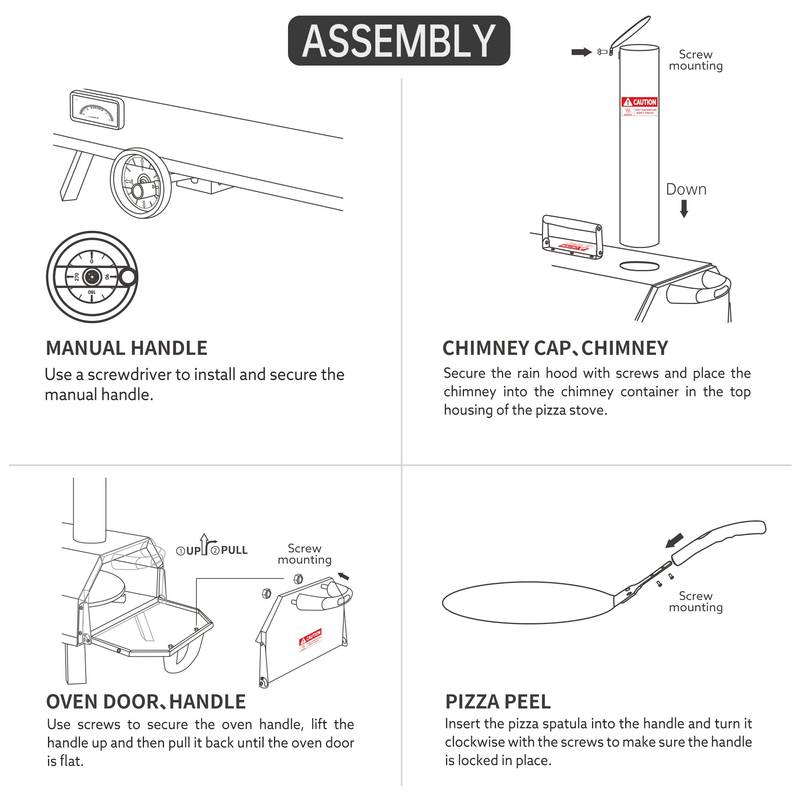 Sizzle & Serve: Portable Wood-Fired Pizza Oven