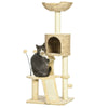 Cozy Cat Castle with Scratching Posts & Playtime Fun