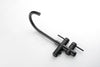 Sleek Matte Black Freestanding Bathtub Faucet with Handheld Shower