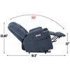 Cozy Comfort Recliner with Massage & Heat