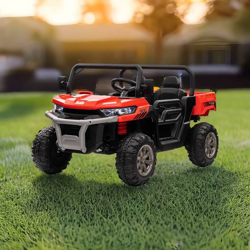 Powerful Adventure Truck for Kids with Remote Control and Dump Bed