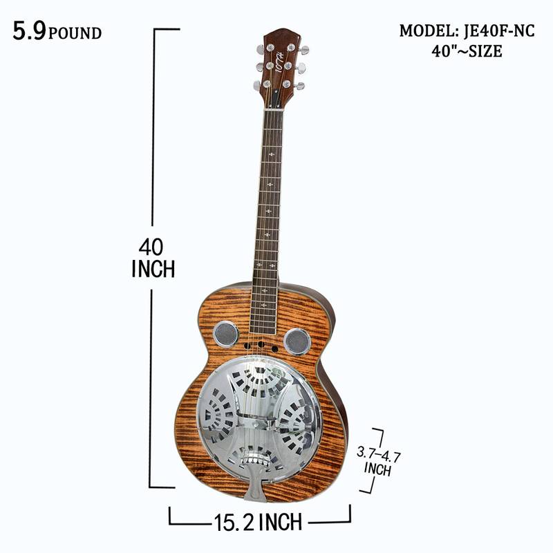 Essential Resonator Guitar with Preamplifier