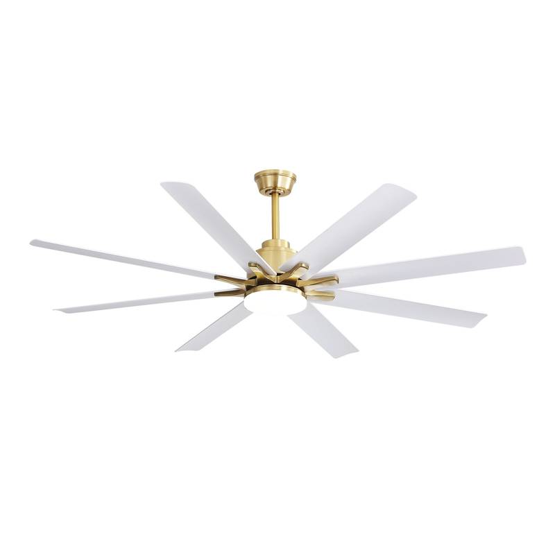 Stylish Ceiling Fan with LED Light and Remote Control