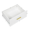 Sleek White 8-Drawer Dresser - Stylish Storage Solution for Your Bedroom