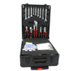 Rolling Black Tool Box with Multi-Layer Storage