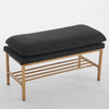 Chic Linen Storage Bench