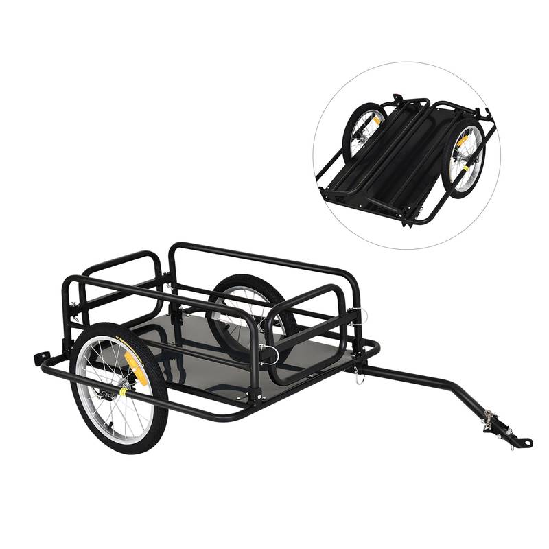 Heavy-Duty Bike Cargo Trailer - Foldable and Versatile