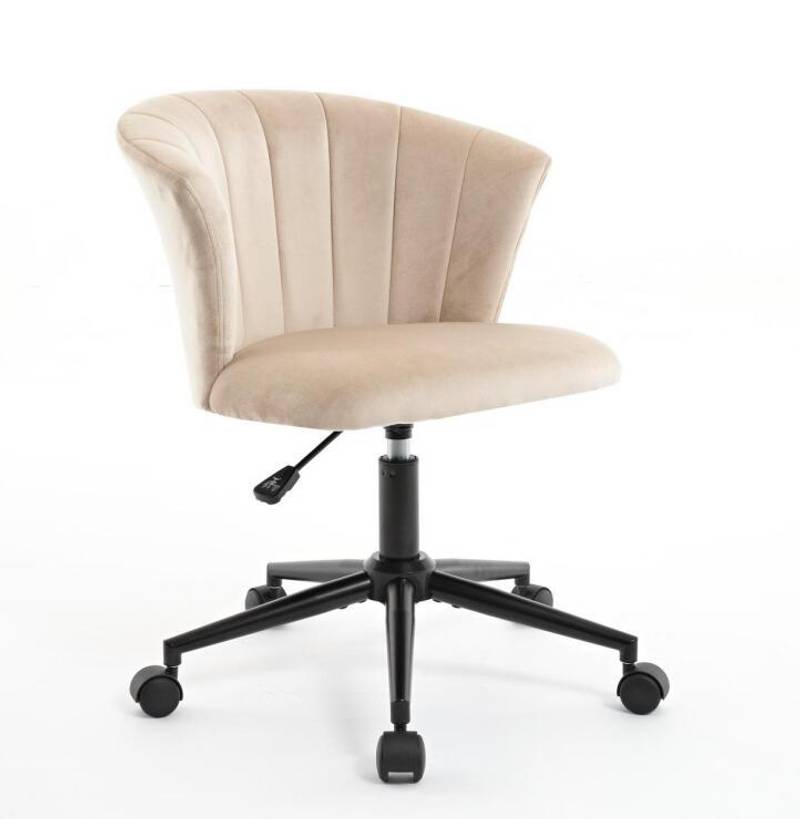 Velvet Bloom Swivel Chair for Home & Office
