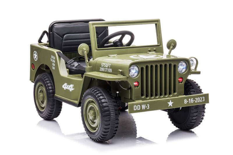 Power Play Ride-On Truck for Kids - Remote Control, Music, Lights & More!
