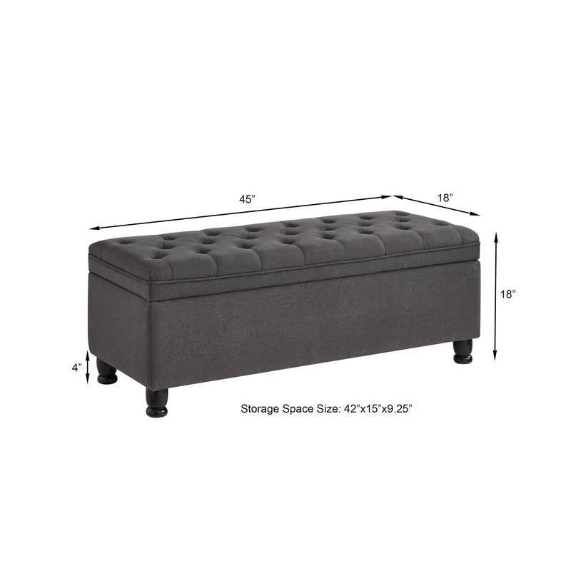 Cozy Chic Storage Bench