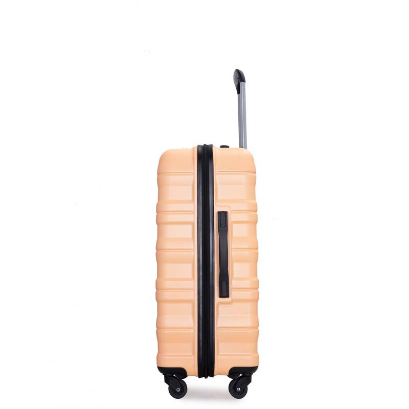 Peachy Traveler: Lightweight Expandable Luggage Set