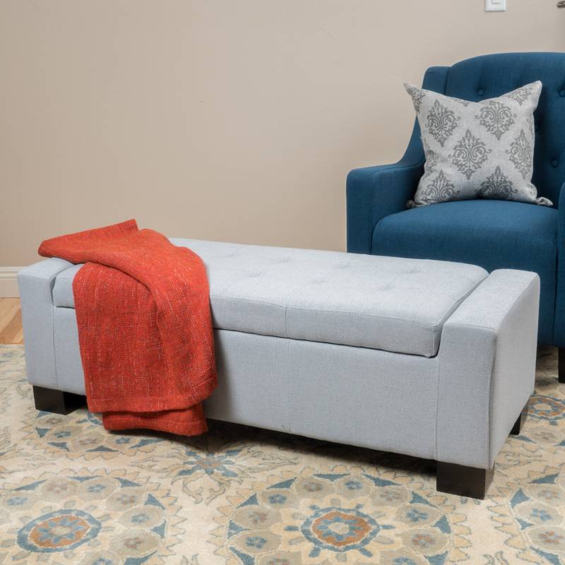 Cozy Guernsey Ottoman