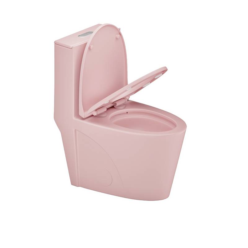 Pink Rose Eco-Friendly Comfort Toilet