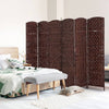 Cozy Wicker Room Divider - Stylish Privacy Screen