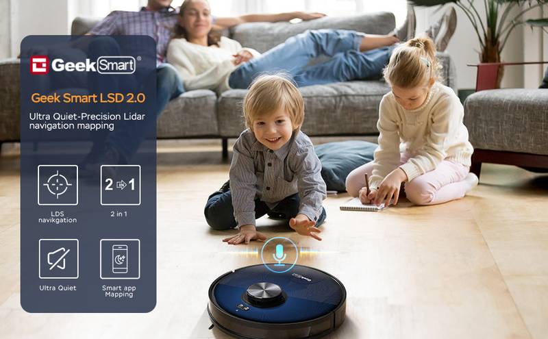 SmartPet Robot Vacuum & Mop