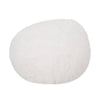 Cozy White Fur Bean Bag