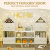 Cozy House Bookshelf for Kids: Fun Storage for Books and Toys!