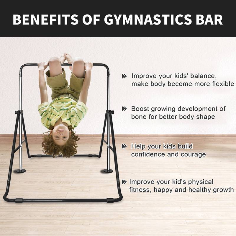 Bear Ring Gymnastics Bar for Kids