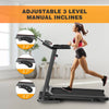 HomeFit Electric Treadmill - Foldable with Incline & Phone Holder