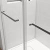 Sleek Sliding Shower Door with Soft-Close & Clear Glass
